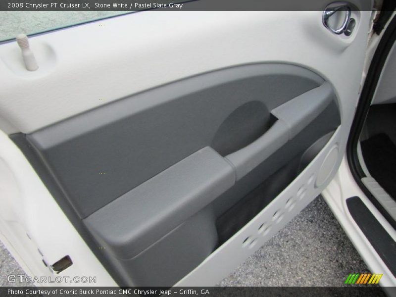 Stone White / Pastel Slate Gray 2008 Chrysler PT Cruiser LX