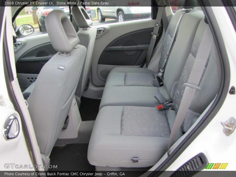 Stone White / Pastel Slate Gray 2008 Chrysler PT Cruiser LX