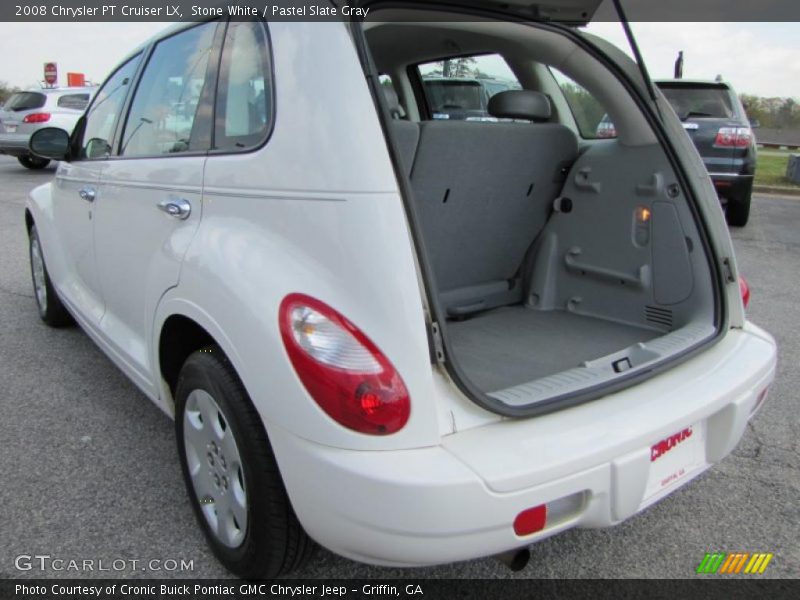Stone White / Pastel Slate Gray 2008 Chrysler PT Cruiser LX