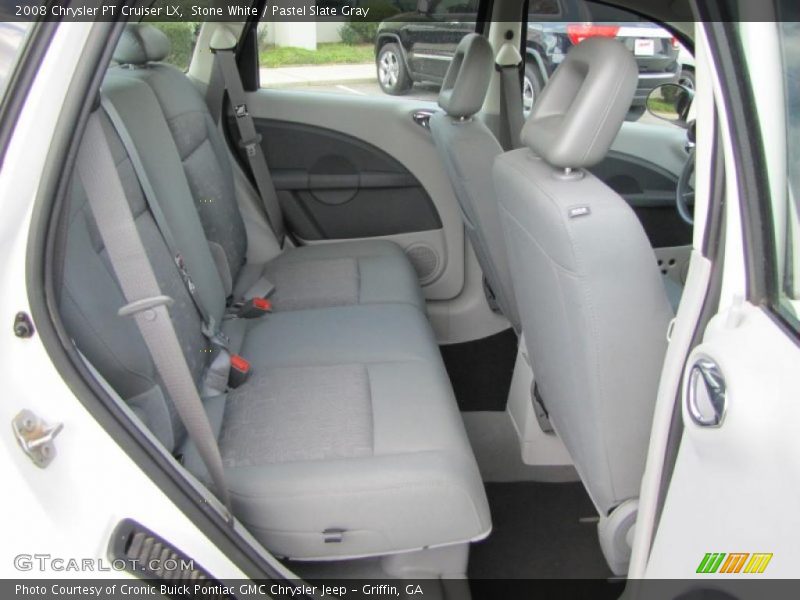 Stone White / Pastel Slate Gray 2008 Chrysler PT Cruiser LX