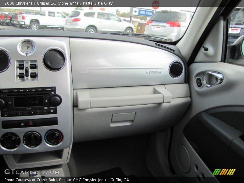 Stone White / Pastel Slate Gray 2008 Chrysler PT Cruiser LX
