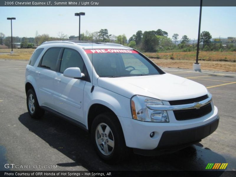 Summit White / Light Gray 2006 Chevrolet Equinox LT