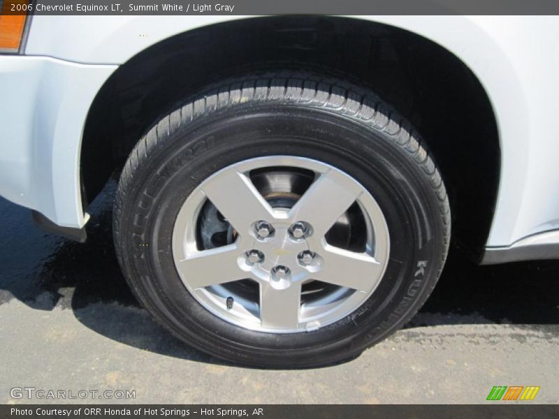 Summit White / Light Gray 2006 Chevrolet Equinox LT