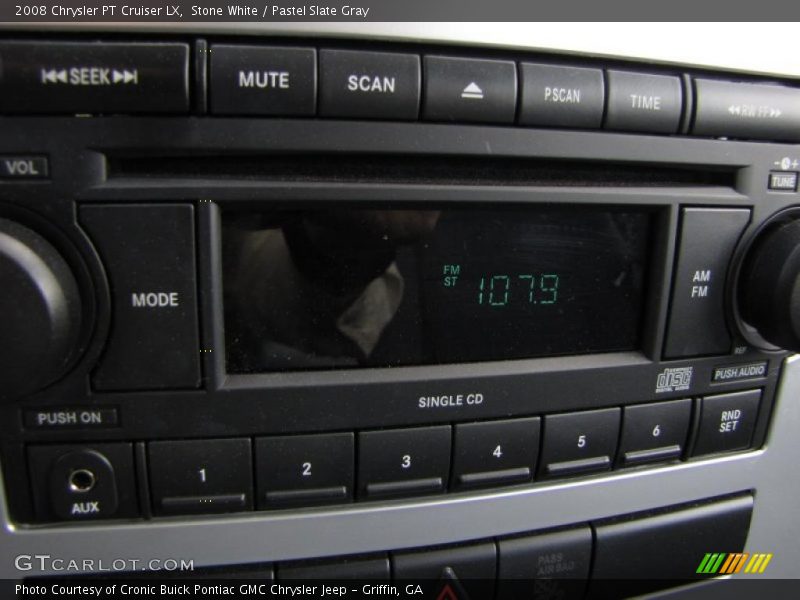 Stone White / Pastel Slate Gray 2008 Chrysler PT Cruiser LX