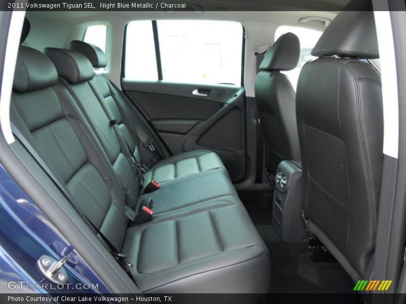 Night Blue Metallic / Charcoal 2011 Volkswagen Tiguan SEL