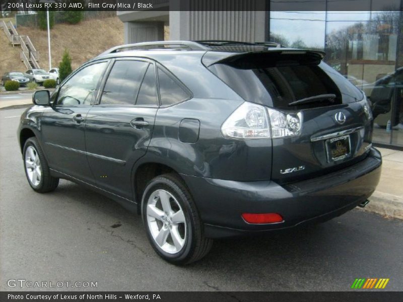 Flint Gray Mica / Black 2004 Lexus RX 330 AWD