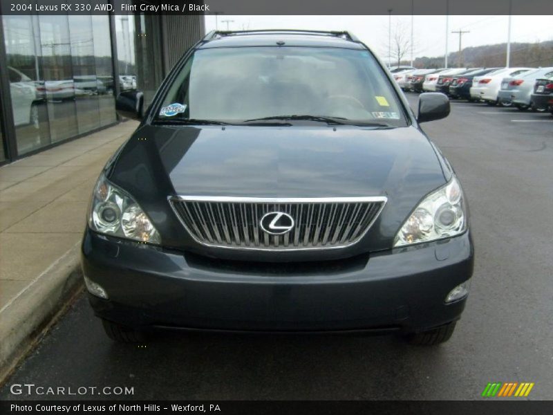 Flint Gray Mica / Black 2004 Lexus RX 330 AWD