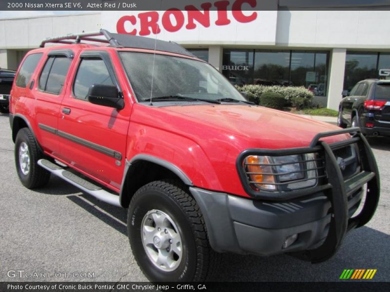 Aztec Red / Dusk 2000 Nissan Xterra SE V6