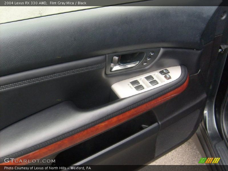 Flint Gray Mica / Black 2004 Lexus RX 330 AWD