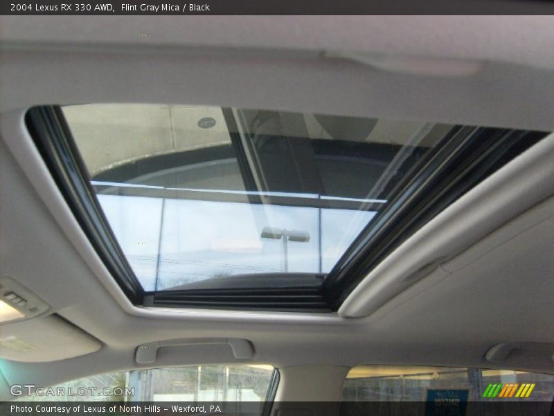 Flint Gray Mica / Black 2004 Lexus RX 330 AWD