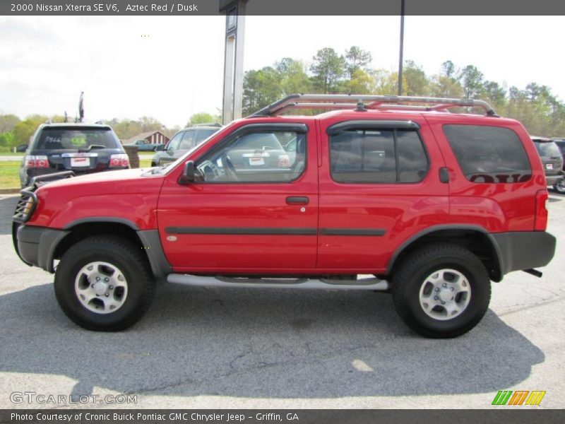 Aztec Red / Dusk 2000 Nissan Xterra SE V6