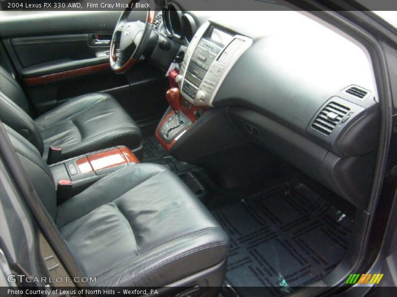 Flint Gray Mica / Black 2004 Lexus RX 330 AWD