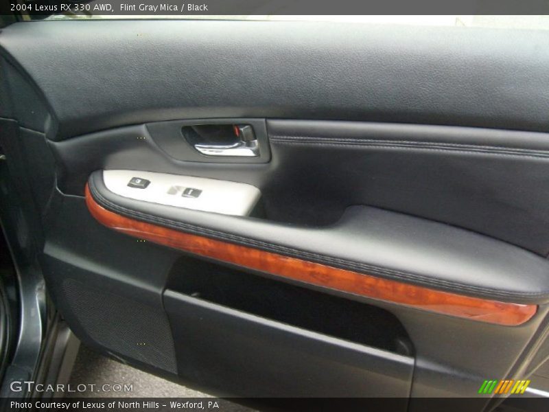 Flint Gray Mica / Black 2004 Lexus RX 330 AWD