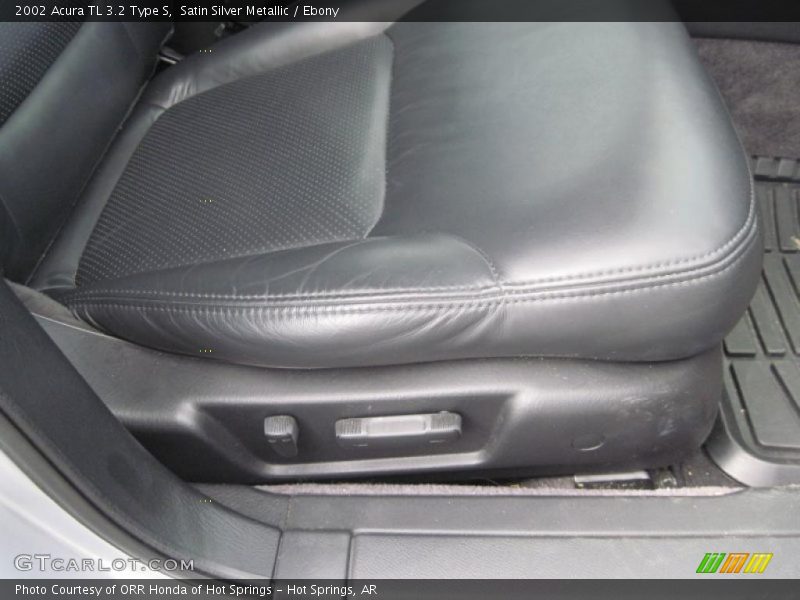 Satin Silver Metallic / Ebony 2002 Acura TL 3.2 Type S