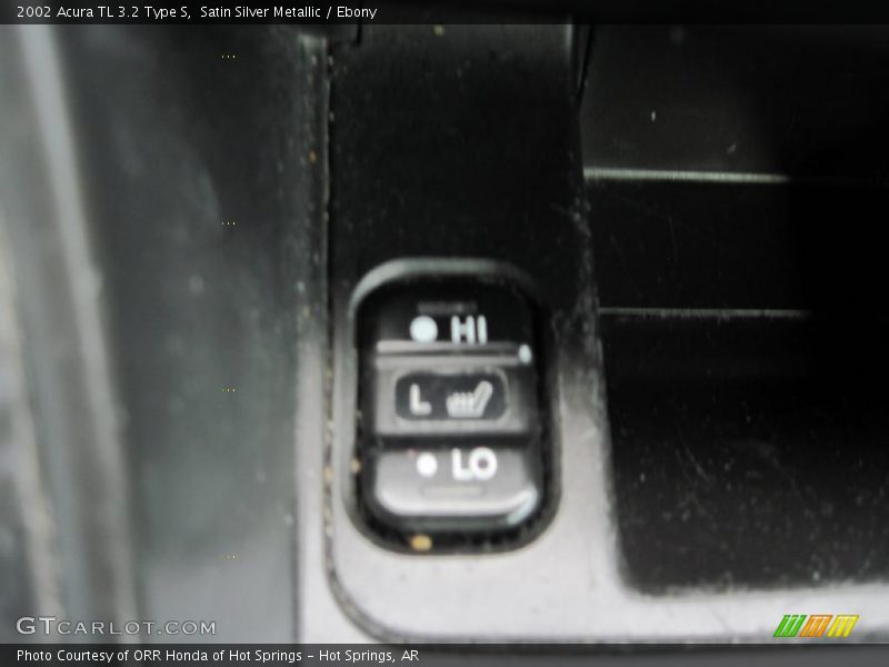 Satin Silver Metallic / Ebony 2002 Acura TL 3.2 Type S