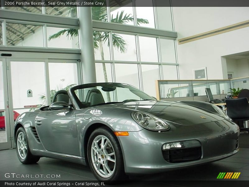 Seal Grey Metallic / Stone Grey 2006 Porsche Boxster