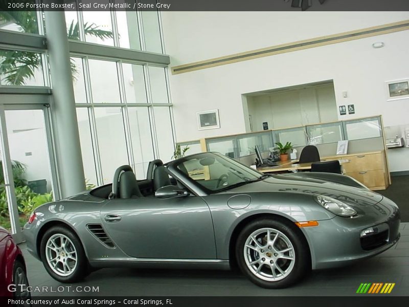 Seal Grey Metallic / Stone Grey 2006 Porsche Boxster