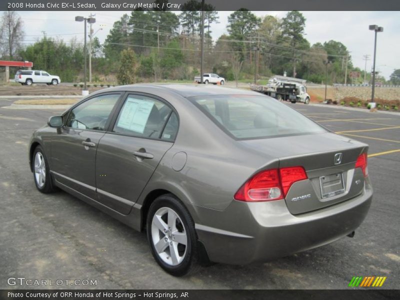  2008 Civic EX-L Sedan Galaxy Gray Metallic