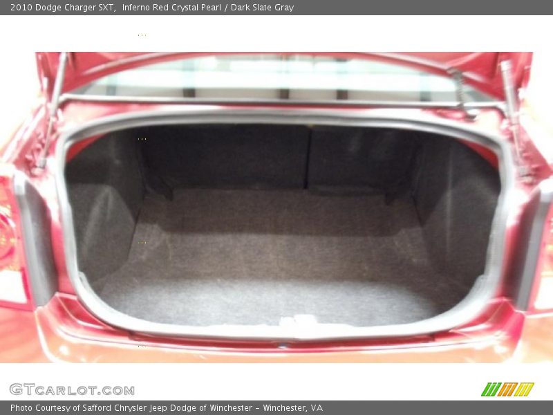 Inferno Red Crystal Pearl / Dark Slate Gray 2010 Dodge Charger SXT