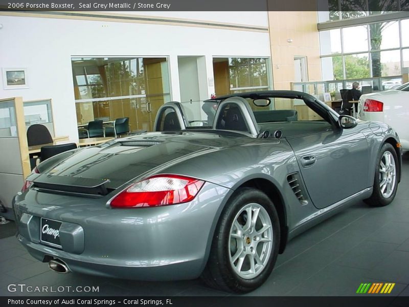 Seal Grey Metallic / Stone Grey 2006 Porsche Boxster