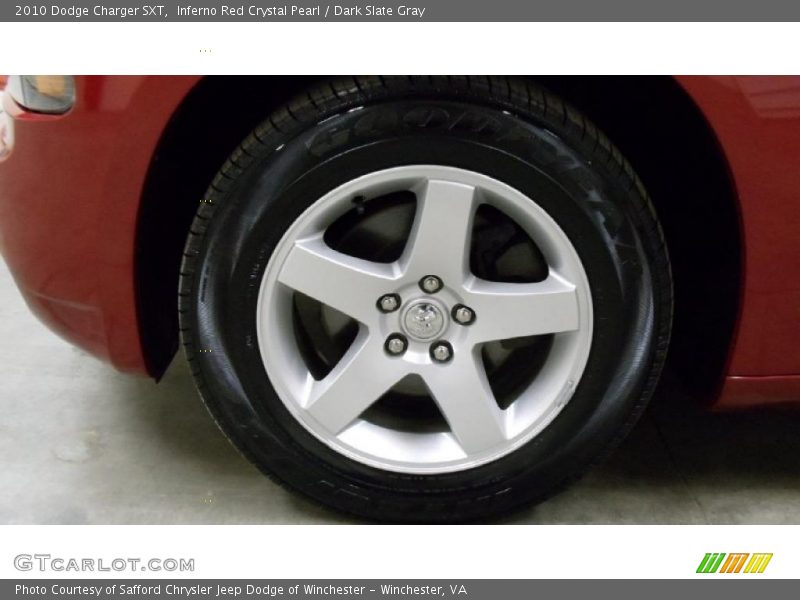 Inferno Red Crystal Pearl / Dark Slate Gray 2010 Dodge Charger SXT