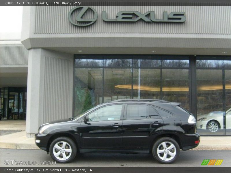 Black Onyx / Ivory 2006 Lexus RX 330 AWD