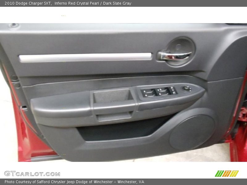 Inferno Red Crystal Pearl / Dark Slate Gray 2010 Dodge Charger SXT