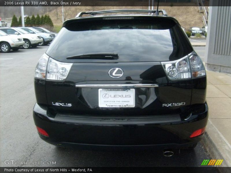 Black Onyx / Ivory 2006 Lexus RX 330 AWD