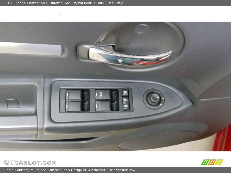 Inferno Red Crystal Pearl / Dark Slate Gray 2010 Dodge Charger SXT