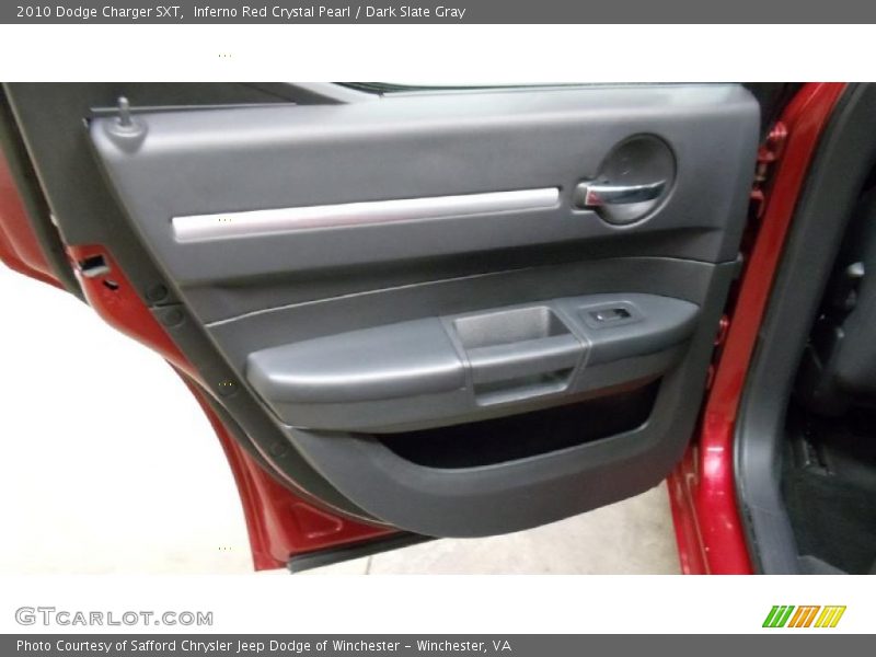 Inferno Red Crystal Pearl / Dark Slate Gray 2010 Dodge Charger SXT