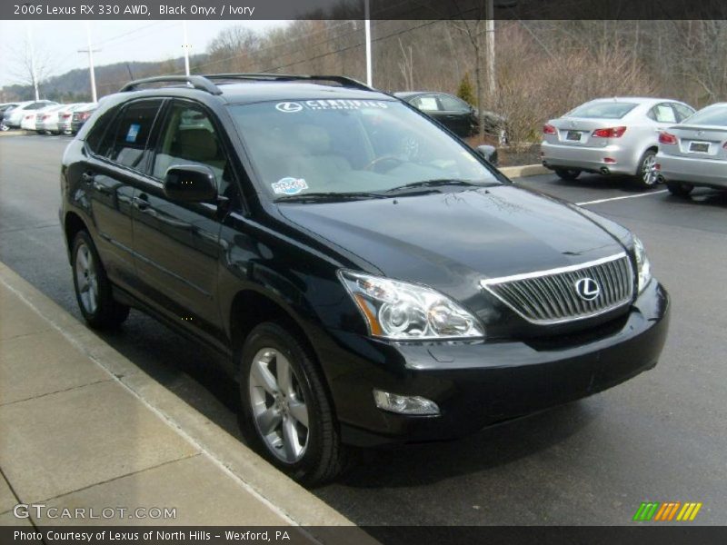 Black Onyx / Ivory 2006 Lexus RX 330 AWD