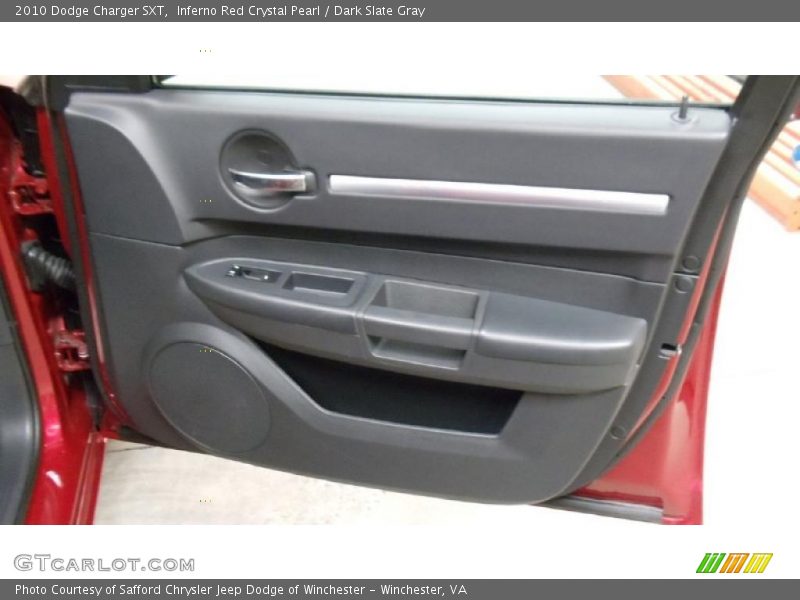Inferno Red Crystal Pearl / Dark Slate Gray 2010 Dodge Charger SXT