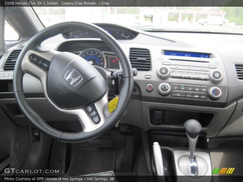 Dashboard of 2008 Civic EX-L Sedan
