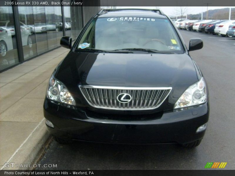 Black Onyx / Ivory 2006 Lexus RX 330 AWD