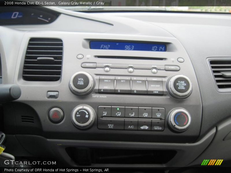 Controls of 2008 Civic EX-L Sedan