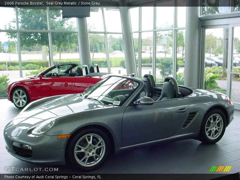 Seal Grey Metallic / Stone Grey 2006 Porsche Boxster