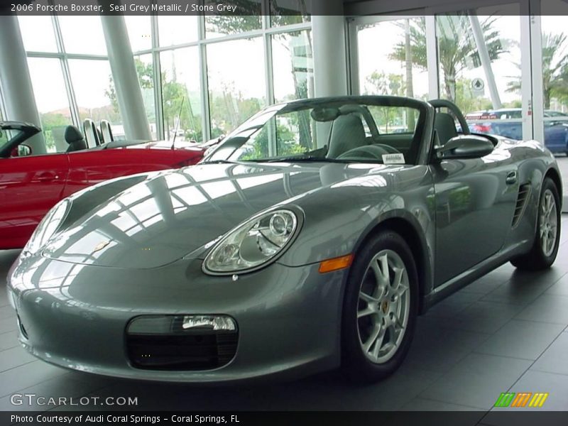 Seal Grey Metallic / Stone Grey 2006 Porsche Boxster