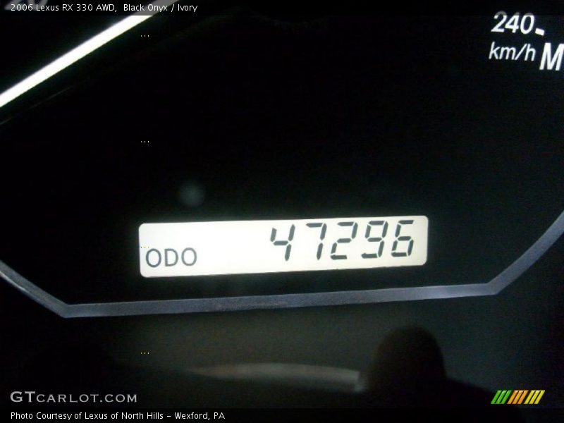 Black Onyx / Ivory 2006 Lexus RX 330 AWD