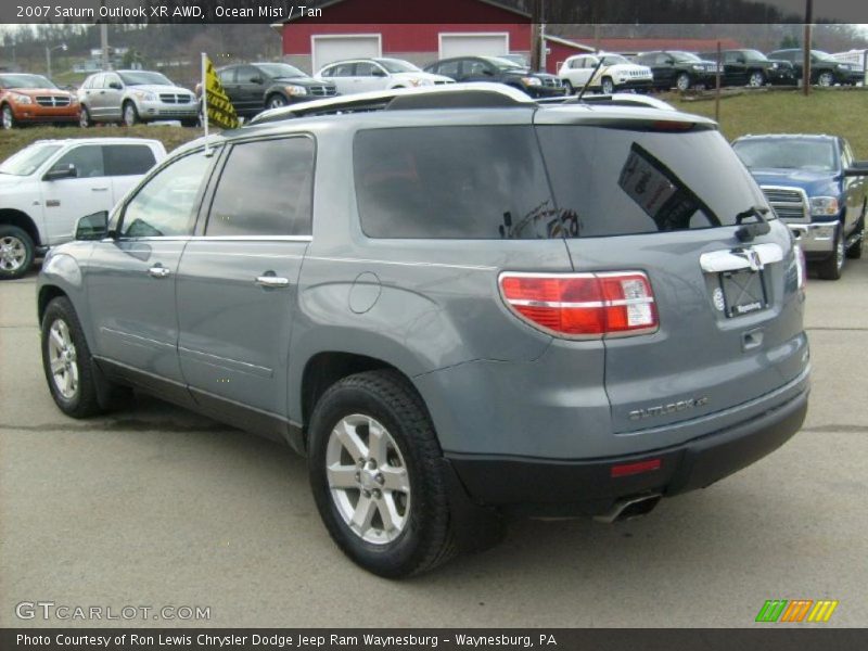 Ocean Mist / Tan 2007 Saturn Outlook XR AWD