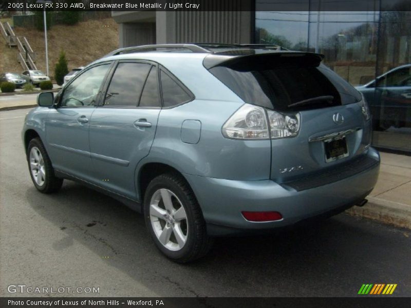 Breakwater Blue Metallic / Light Gray 2005 Lexus RX 330 AWD