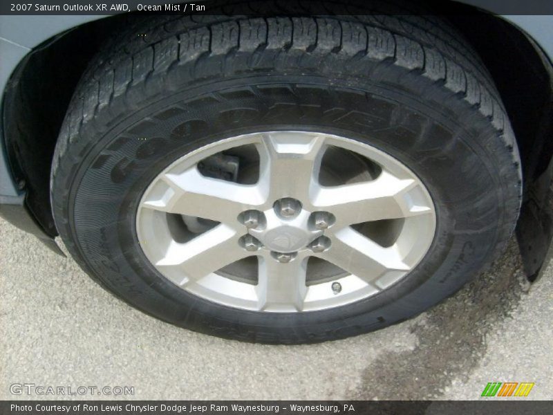 Ocean Mist / Tan 2007 Saturn Outlook XR AWD