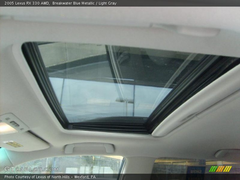 Breakwater Blue Metallic / Light Gray 2005 Lexus RX 330 AWD