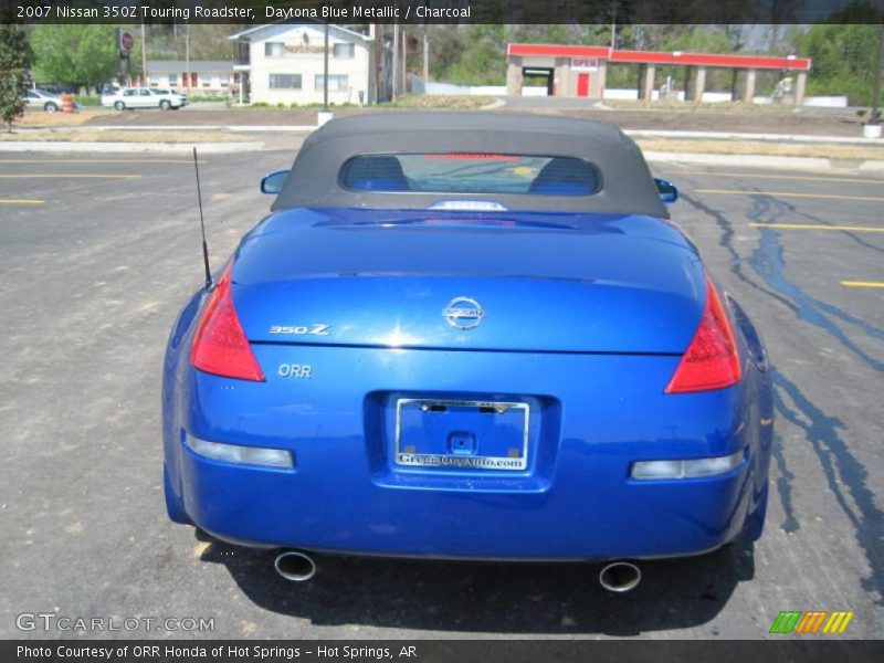 Daytona Blue Metallic / Charcoal 2007 Nissan 350Z Touring Roadster