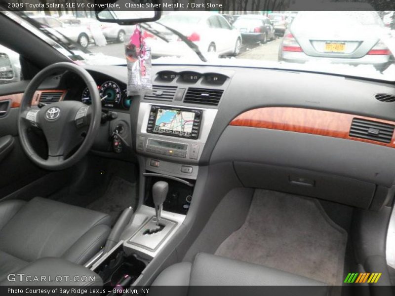 Classic Silver Metallic / Dark Stone 2008 Toyota Solara SLE V6 Convertible
