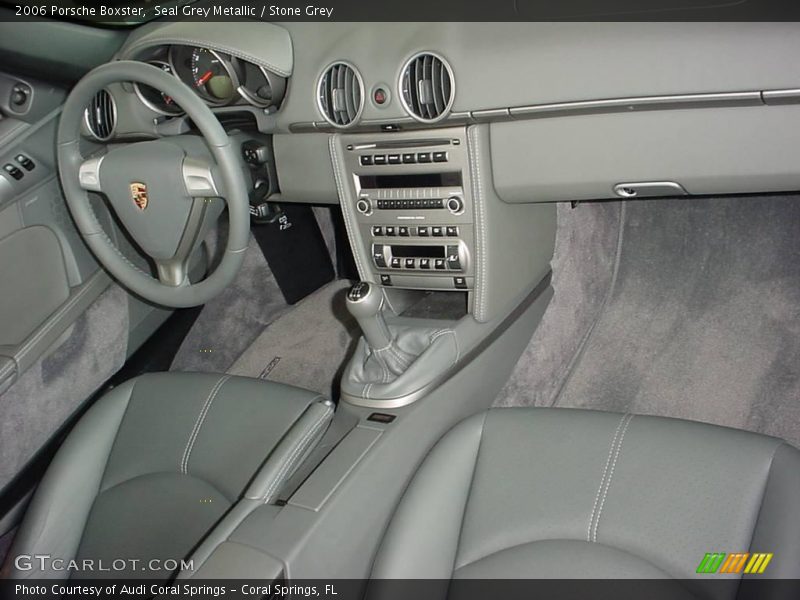 Seal Grey Metallic / Stone Grey 2006 Porsche Boxster