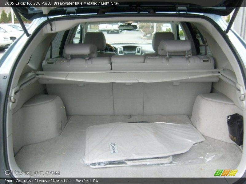 Breakwater Blue Metallic / Light Gray 2005 Lexus RX 330 AWD
