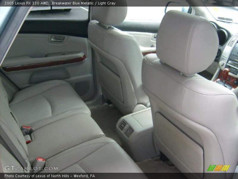 Breakwater Blue Metallic / Light Gray 2005 Lexus RX 330 AWD