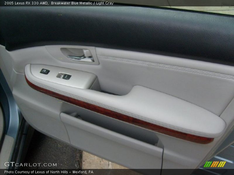 Breakwater Blue Metallic / Light Gray 2005 Lexus RX 330 AWD