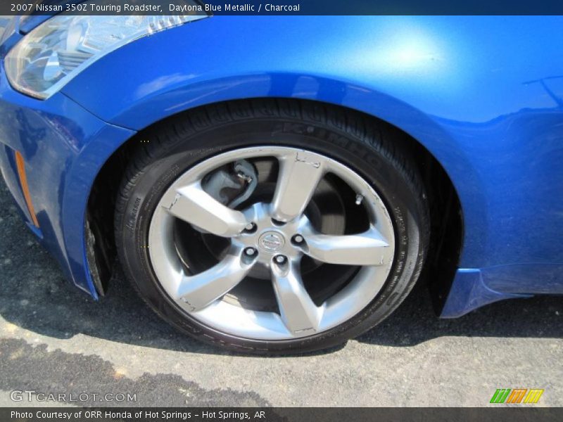 Daytona Blue Metallic / Charcoal 2007 Nissan 350Z Touring Roadster