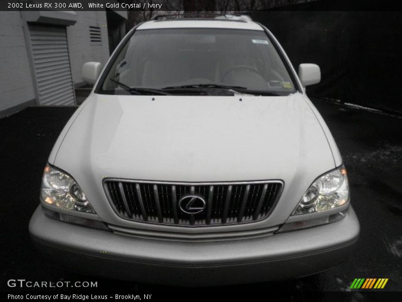 White Gold Crystal / Ivory 2002 Lexus RX 300 AWD